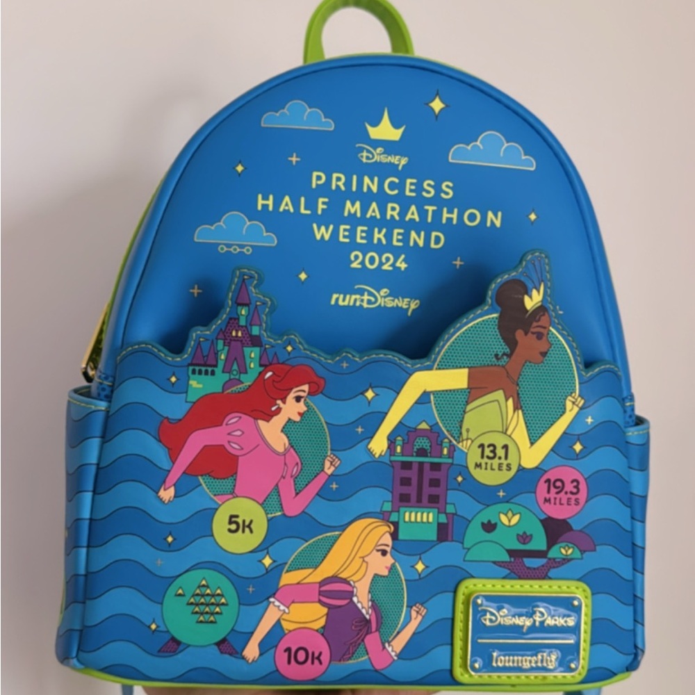 Disney Loungefly Princess Half Marathon Backpack